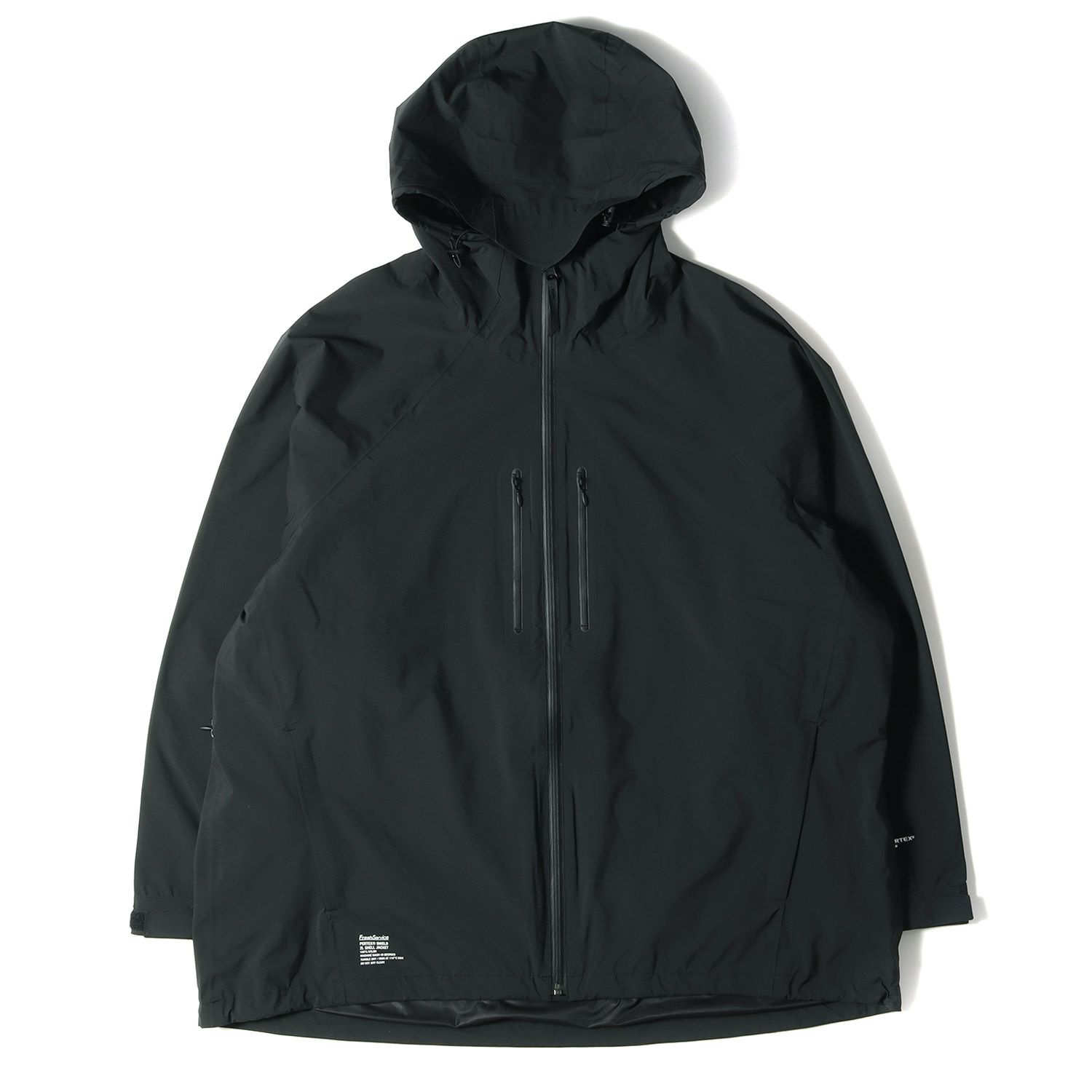 FreshService フレッシュサービス ジャケット 2レイヤー ストレッチシェル フードジャケット PERTEX SHIELD 2L SHELL JACKET 23SS ブラック 黒 アウター ブルゾン コート【メンズ】【中古】【美品】 美品 FreshService フレッシュサービス 2レイヤー ストレッチシェル