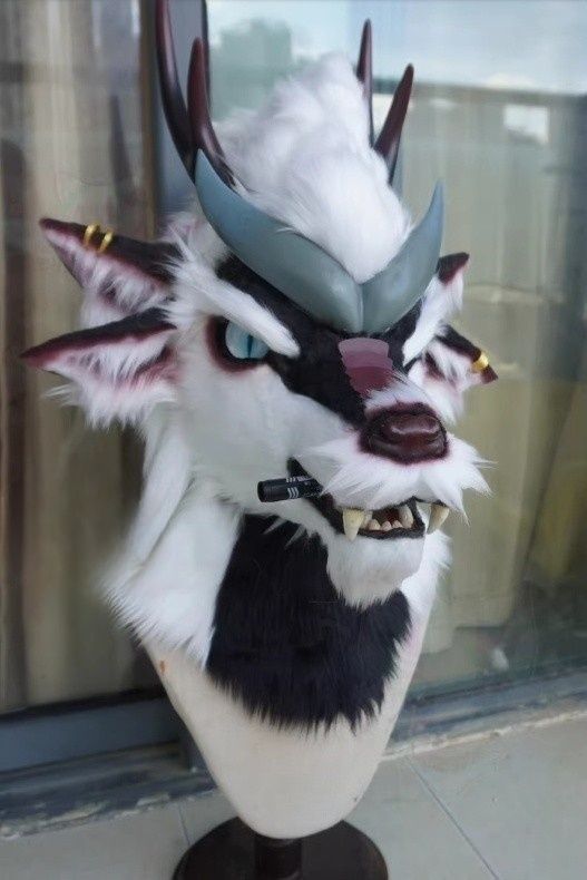 着ぐるみヘッド ドラゴン NO.123 リアルスタイル 全頭ヘッド ケモノ ファースーツ ぬいぐるみ コスプレ コスチューム kigurumi