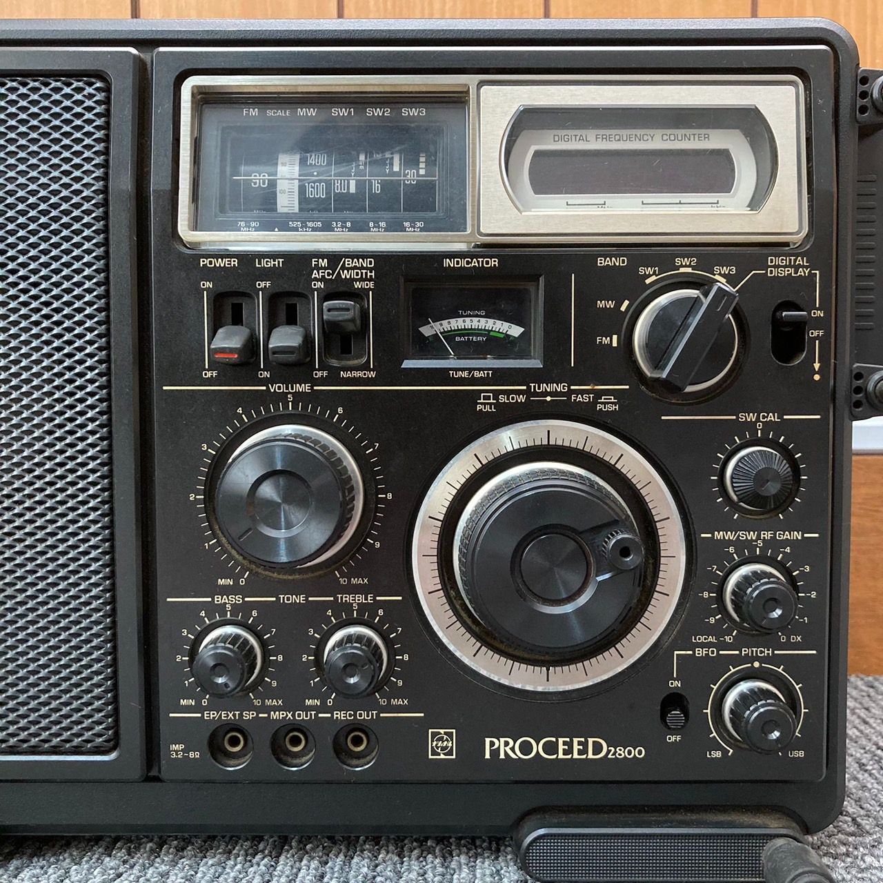 出色 RF-2800 PROCEED プロシード FM MW SW1?3ラジオ BCLラジオ 中波