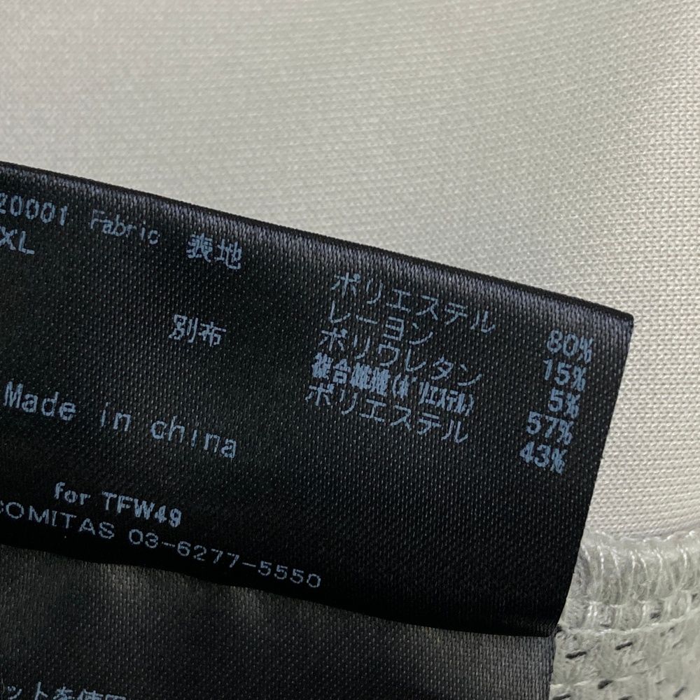 サイズ：XL TFW49 ティーエフダブリューフォーティーナイン