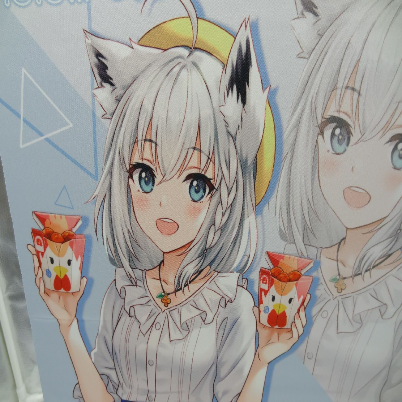 ホロライブ 白上フブキ A2タペストリー ローソン限定 ホロライブ HoloLive 白上フブキ ローソン コラボ Loppi A2