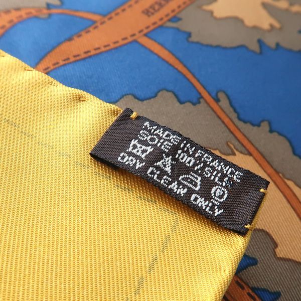 【美品】エルメス　スカーフ　ムッシュ＆マダム カレ90 m21-1799-3.jpg