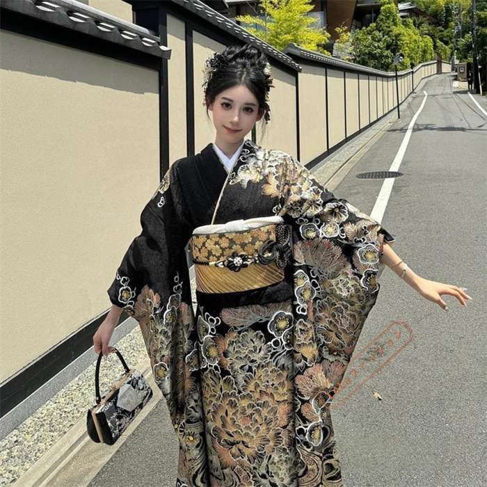 【新品未使用】定価¥24000 浴衣 レディース 和服 和装 波紋 桜 黒 楽天市場】浴衣 女 セット 桜柄の通販