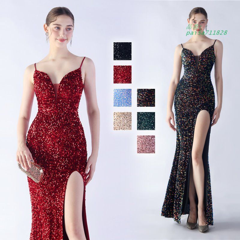 ドレス マーメイドドレス パーティードレス マーメイドラインドレス イブニングドレス ウェディングドレス ウエディングドレス結婚式 二次会 発表会 pai5a711828