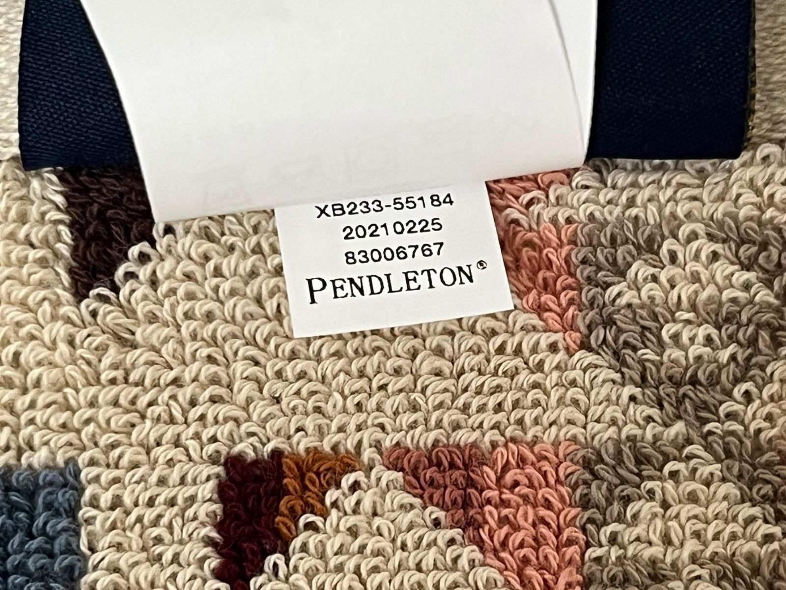 PENDLETON ペンドルトン ジャガードタオル 101×177cm 新品 新品未使用