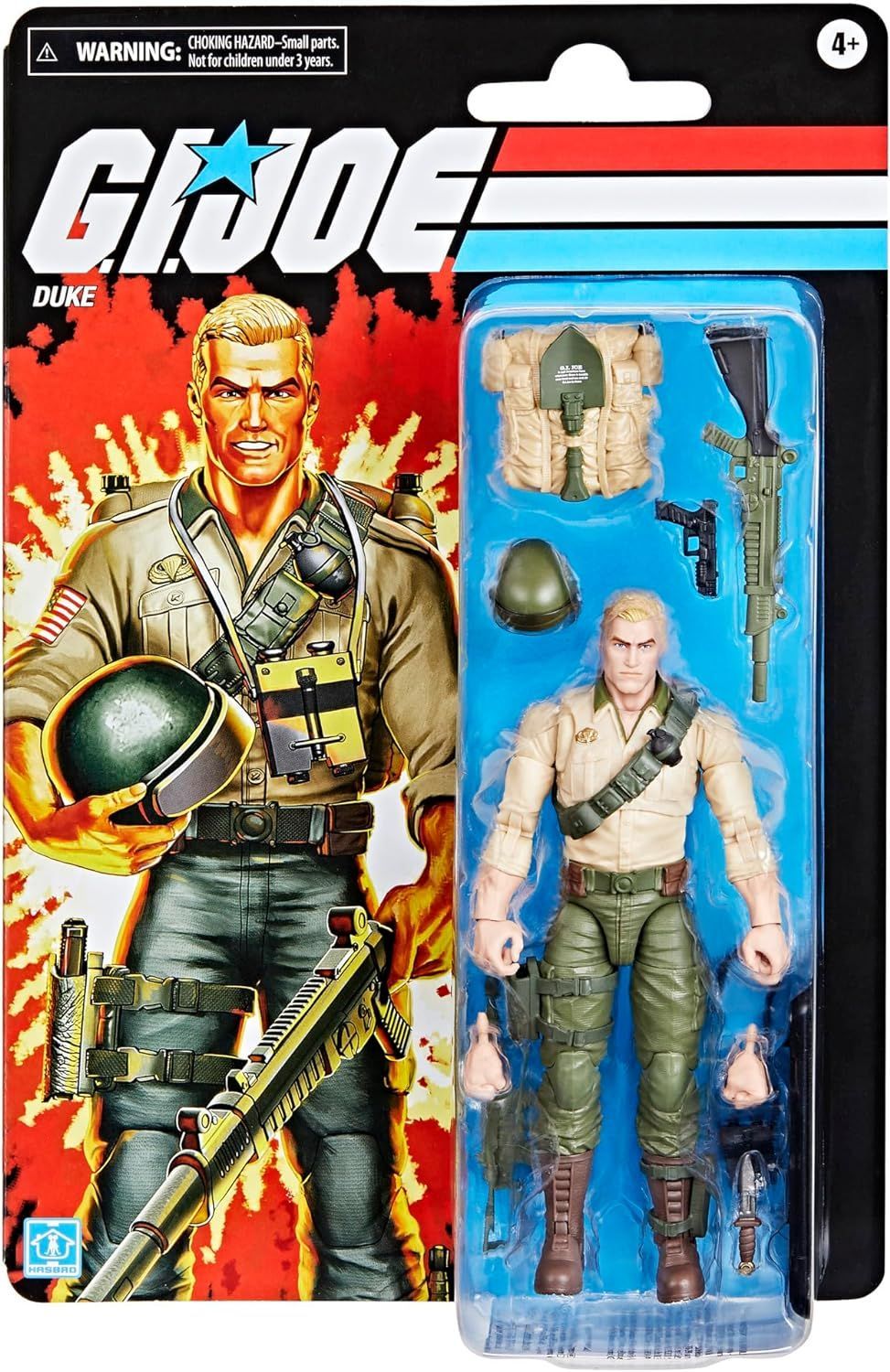 G.I.ジョークラシファイドシリーズ  レトロカードバック デューク 6インチ アクションフィギュア G.I. Joe Classified Series Retro Cardback Duke 6-Inch Action Figure