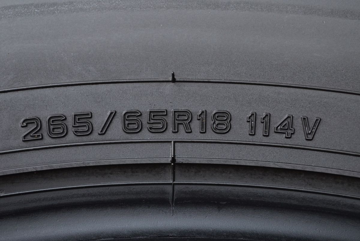 プラ③ 【新車外し】2025年製21週　265/65R18 ダンロップ DUNLOP 【2025年製 新車外し品】ダンロップ グラントレック AT23