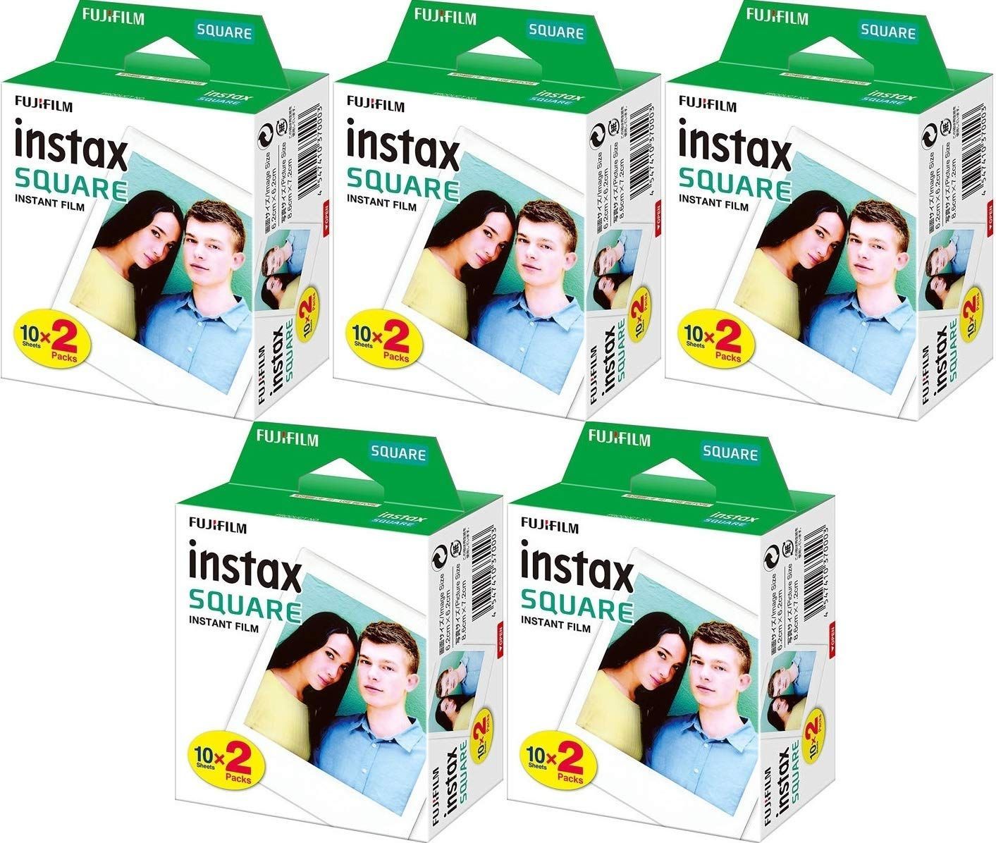 商品 スクエア チェキフィルム INSTAX FILM SQUARE 100枚セット FUJI インスタックススクエア OLKIEQZ