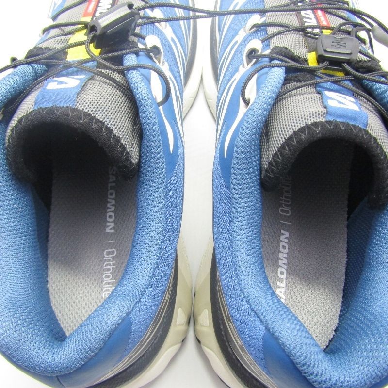  SALOMON サロモン 25 cm XT 6 スポーツ スタイル シューズ ローカット Dark Blue スニーカー 靴