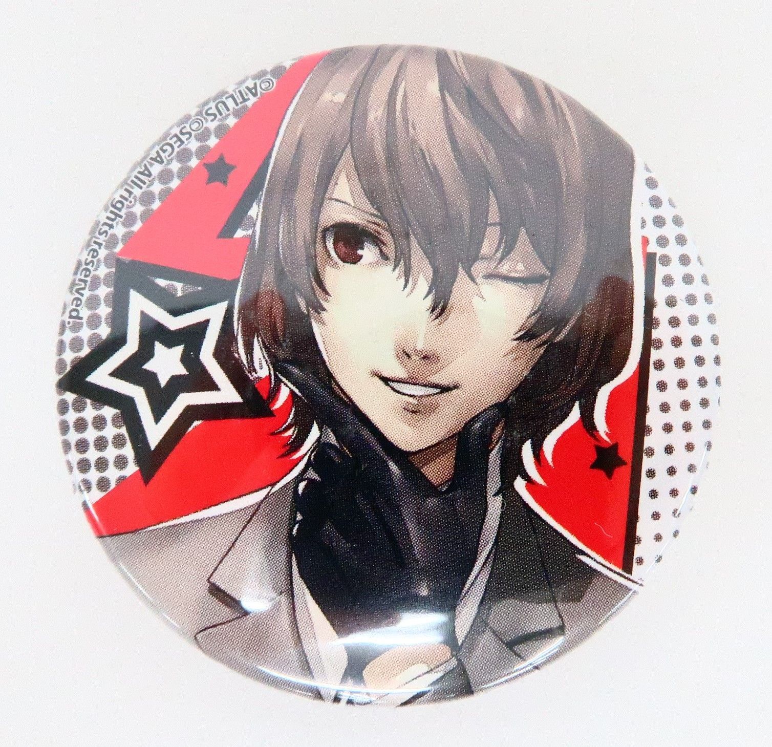 ペルソナ5　明智吾郎　PERSONA 20thフェス会場限定　缶バッジ ペルソナ20thフェス ペルソナ5 缶バッジ 明智吾郎 - メルカリ