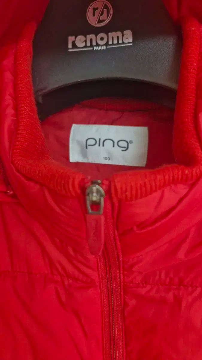 ピンゴルフウェア 星 刺繍 グースダウン アウター 100