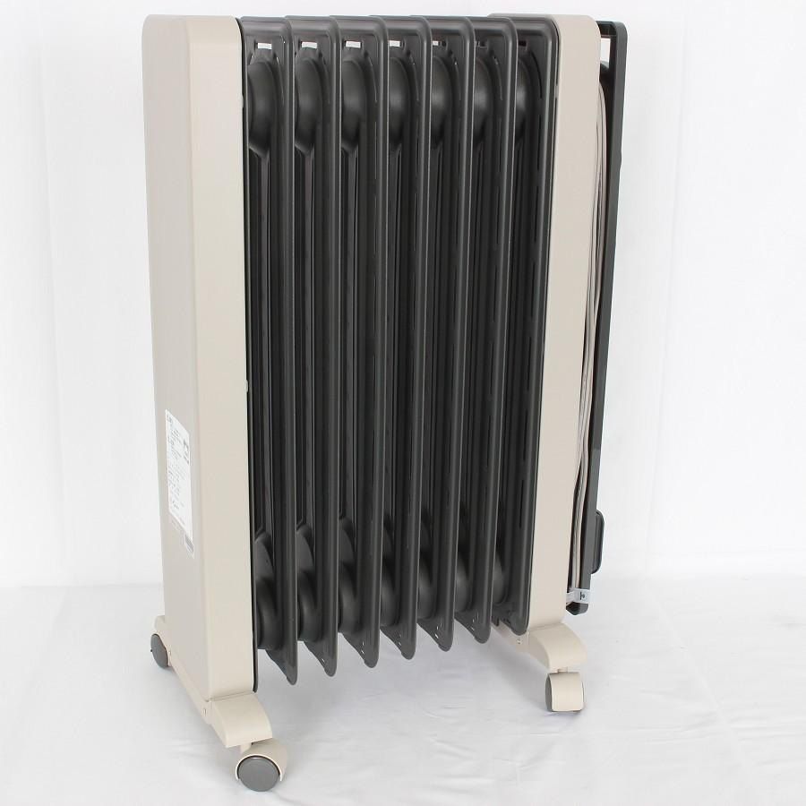 デロンギ ヴェルティカルド RHJ21F0812-GY シダーグレー オイルヒーター 1200W 8〜10畳 DeLonghi 本体