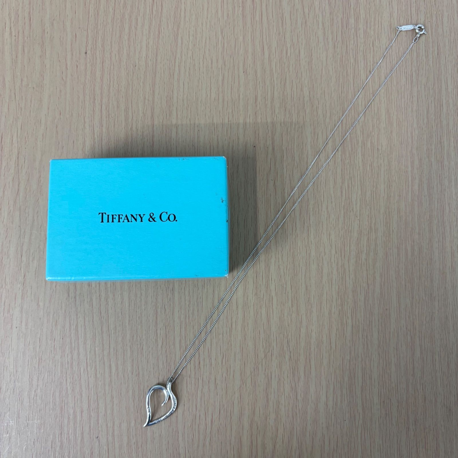 Tiffany & Co. オープンリーフ　ネックレス　オールドティファニー Tiffany & Co. オープンリーフ ネックレス オールドティファニー