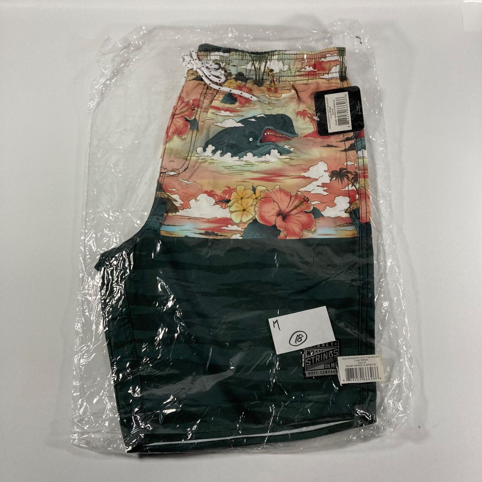 NEFF ネフ ディズニーコラボ サーフパンツ 水着 M MPBK M150