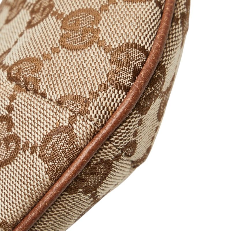 グッチ GGキャンバス バンブー ポーチ 小物入れ 220091 ベージュ  