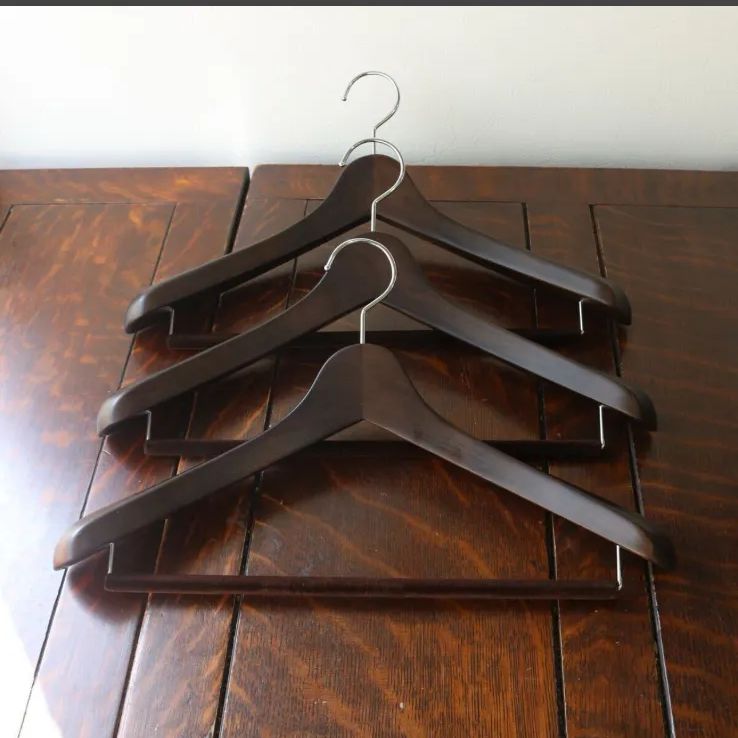 中田ハンガー メンズスーツ用3本セット NAKATA HANGER フェルト