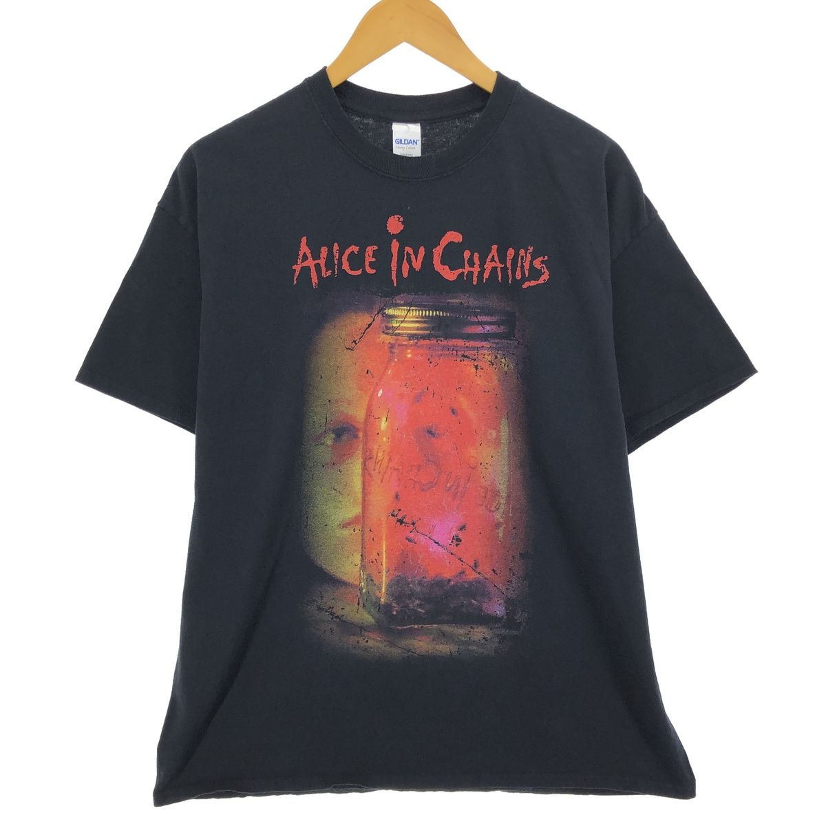 古着 ギルダン GILDAN ALICE IN CHAINS アリスインチェインズ バンドTシャツ バンT メンズXL相当/eaa466950 -  メルカリ