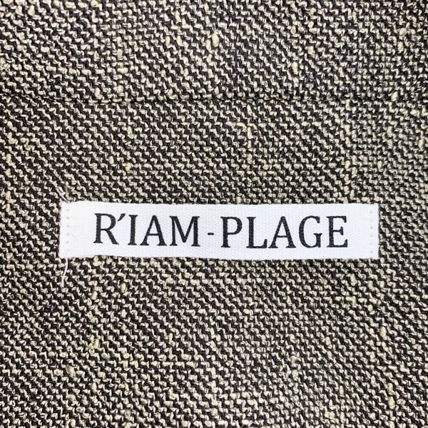 Plage R'IAM ミニツイード ジャケット テーラード ダブル ミックス 美