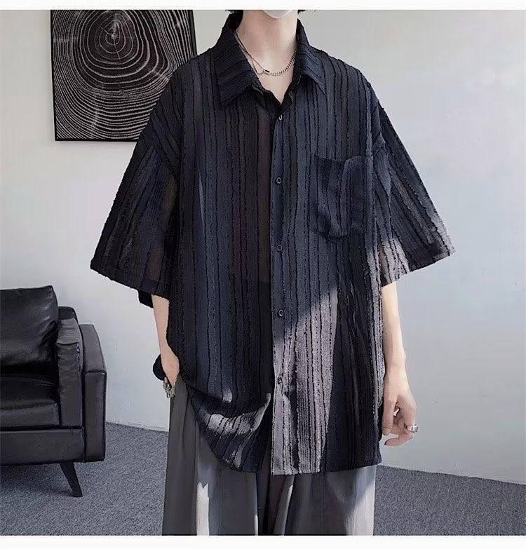美品　半袖シャツ　開衿　メンズ　GLADHAND 夏 美品 半袖シャツ 開衿 メンズ GLADHAND 夏 半袖シャツ メンズ 夏