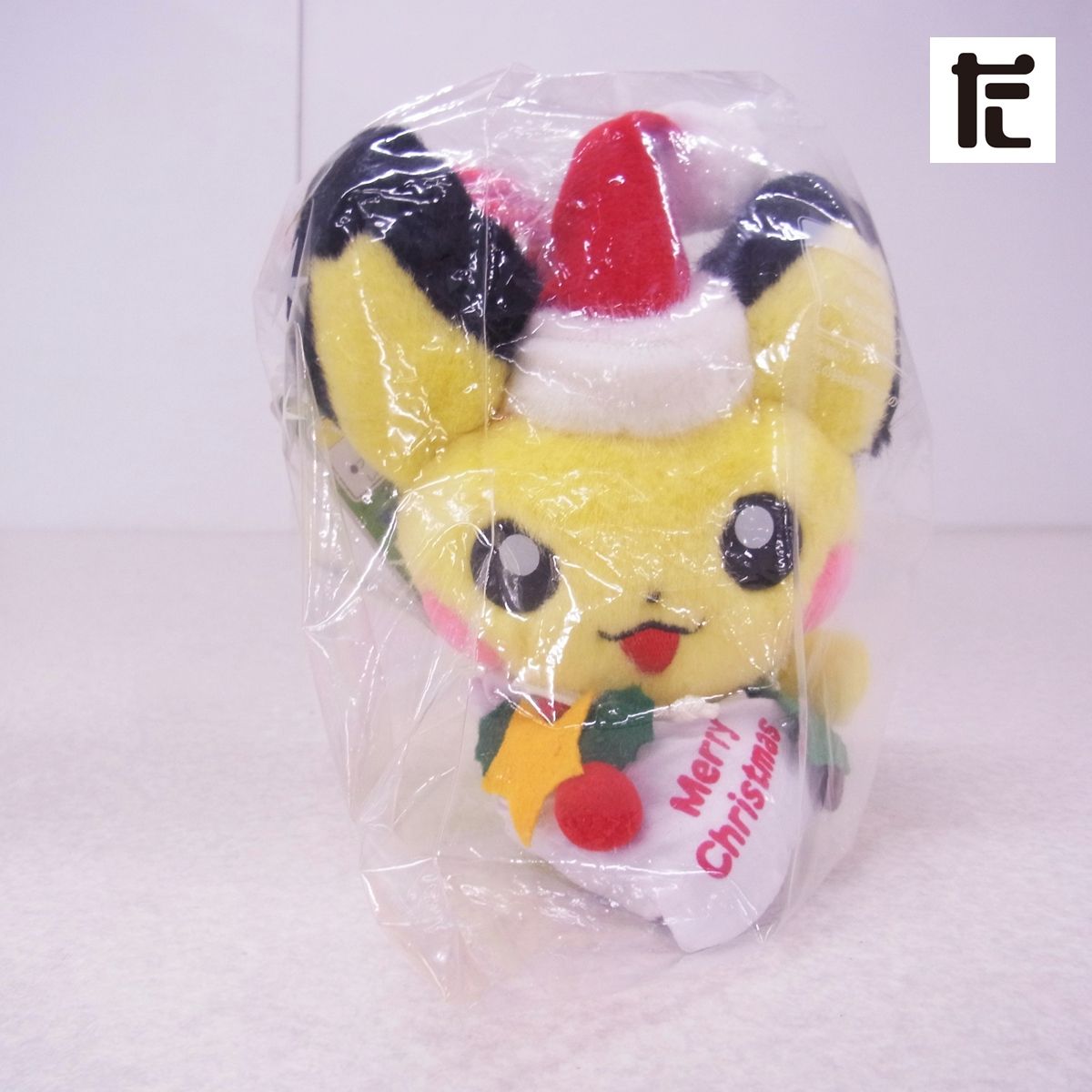 未開封 TOMY ポケモンサンタ2000 ピチュー ぬいぐるみ 紙タグ
