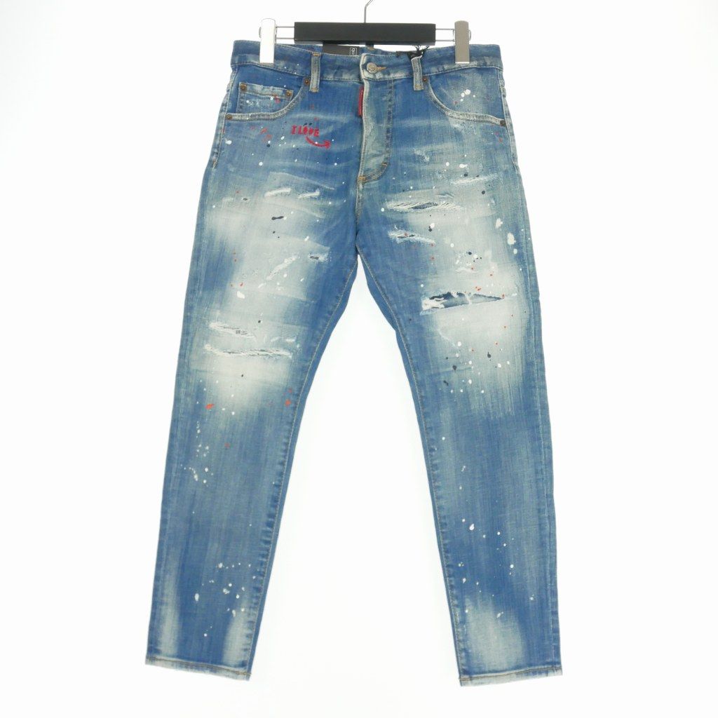 中古・古着通販】DSQUARED2 (ディースクエアード) ダメージ加工