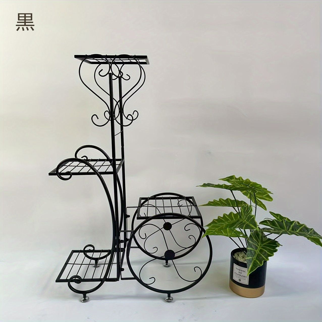 屋外 フラワーポットホルダー
