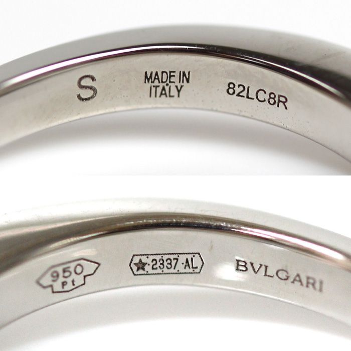 BVLGARI ブルガリ Pt950プラチナ コロナ ダイヤ リング・指輪 ダイヤモンド 6号 3.4g レディース 中古 - メルカリ