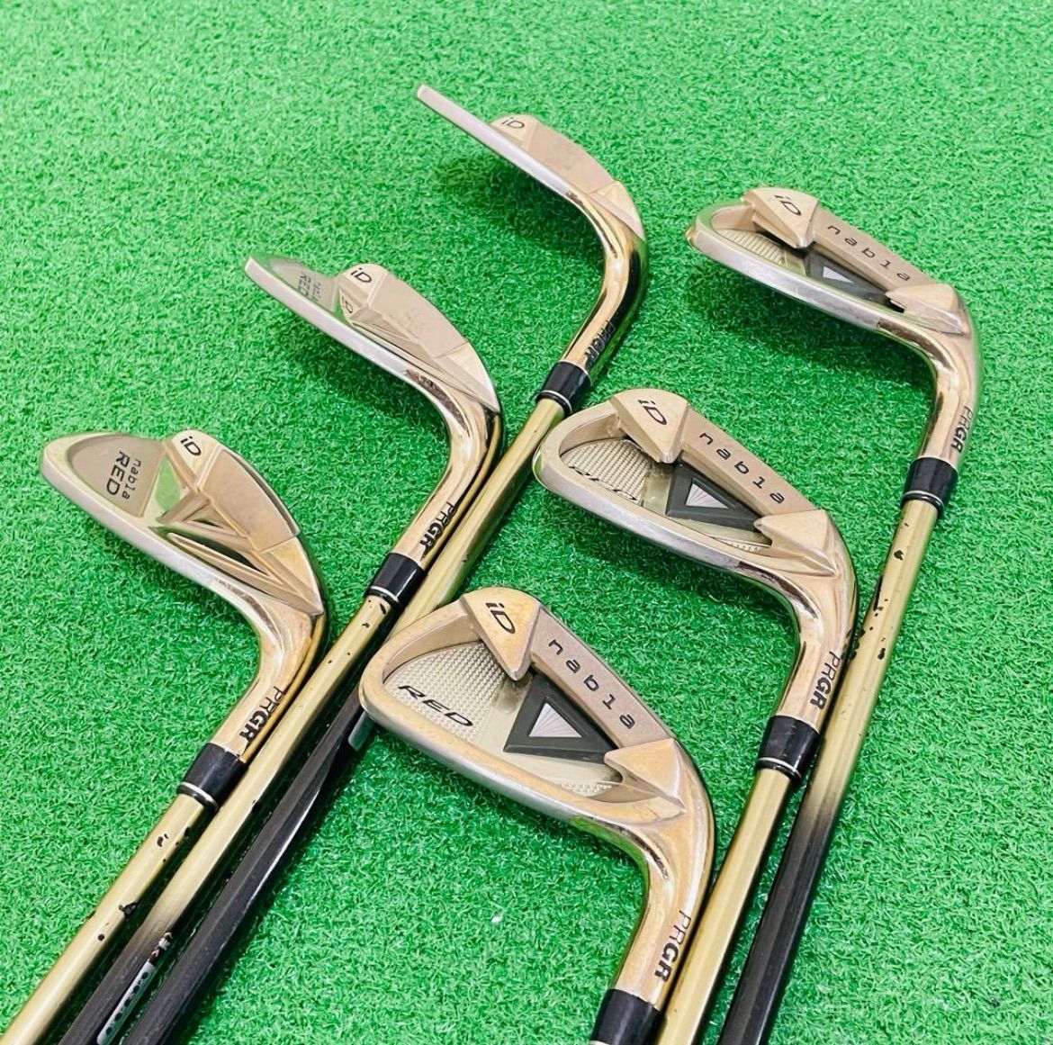 8928 PRGR ID nabla RED 2015 プロギア アイアン7本セット 7.8.9.P.A.S