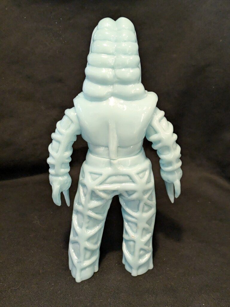 M1号 M1号ウルトラシリーズ マルサン復刻ミドルサイズゴドラ星人/水色