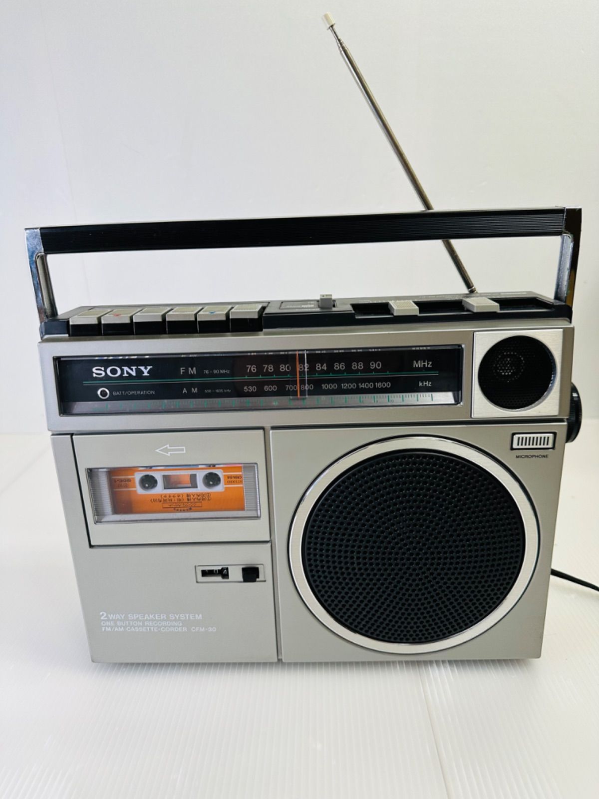 SONY ラジカセ CFM-10