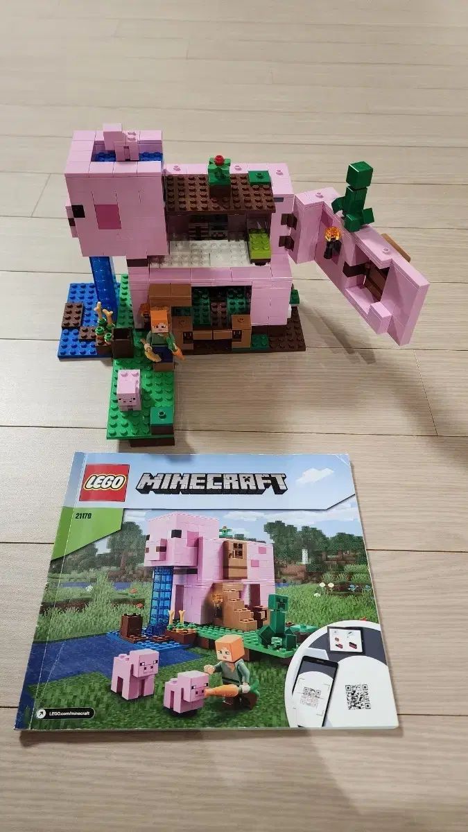 LEGOブロック マインクラフト 21170 ブタジップ