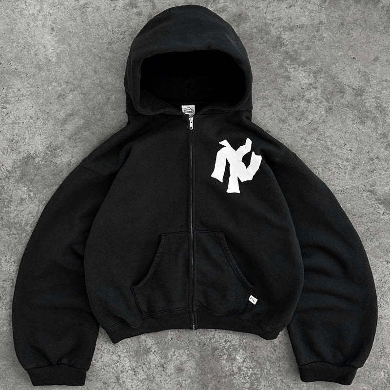 新品未使用 AKIMBO CLUB NY NOODLE ZIP-UP HOODIE - メルカリ