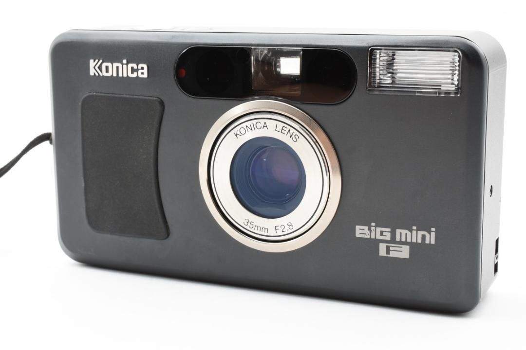 【完動品】konica recorder ブラック フィルムカメラ 動作確認済み 動作確認済み】Konica RECORDRE フィルムカメラ 完動品 Konica