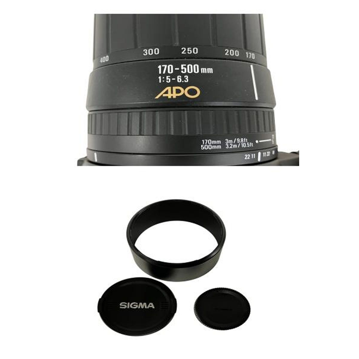 SIGMA 170-500mm F5-6.3 APO Canon EFマウント ズームレンズ 望遠 