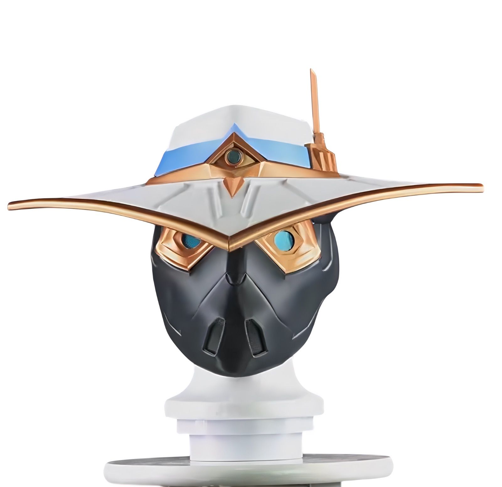VALORANT サイファー リアルマスク 発光アクション 頭囲58〜60cm コスチューム コスプレ 本格モデル インテリア ヴァロラント