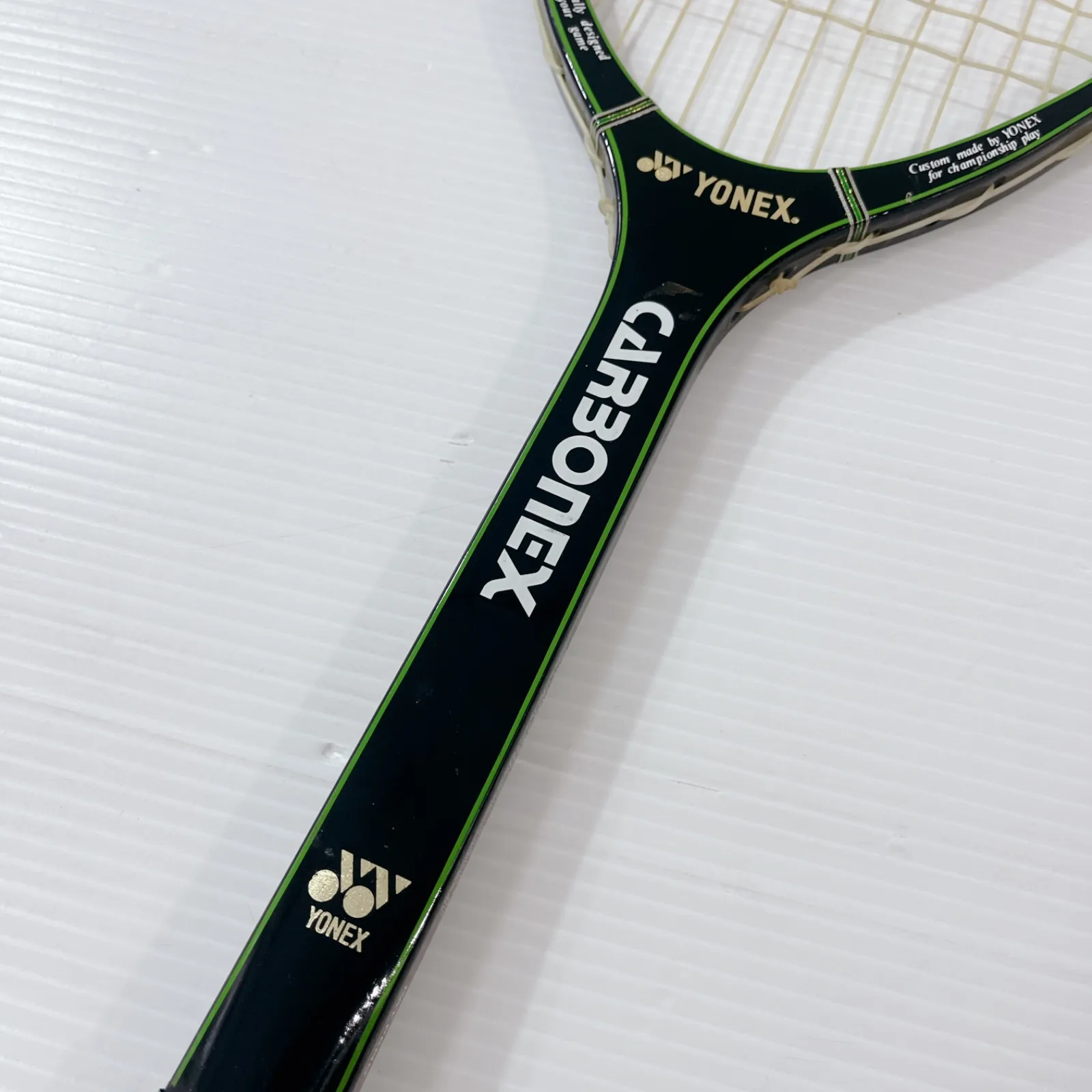 テニスラケット YONEX MIZUNO ビンテージ 軟式 硬式 YONEX CARBONEX ３本セット 軟式 テニスラケット レトロ CARBONEX
