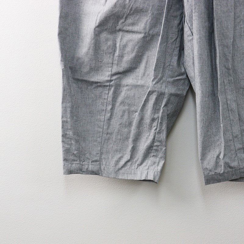 HUIS/バフクロスイージープレーンパンツ/ライトグレー/510 huis