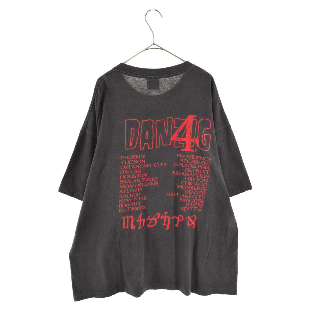 VINTAGE (ヴィンテージ) 90s DANZIG ダンジグ 半袖 Tシャツ