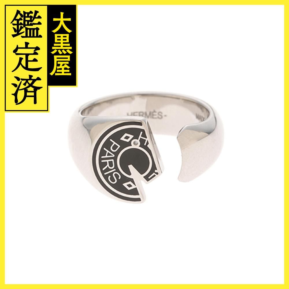 HERMES エルメス カルーゼルリング ブラック 20号 【431】 - メルカリ 