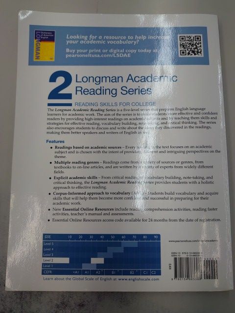 Longman Academic Reading Series 2 with Essential Online
