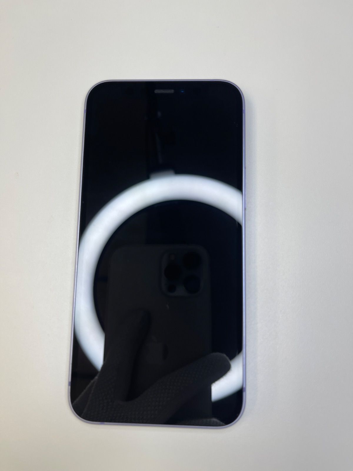 美品 iPhone 12 mini 256GB パープル バッテリー100% MJQE3J/A