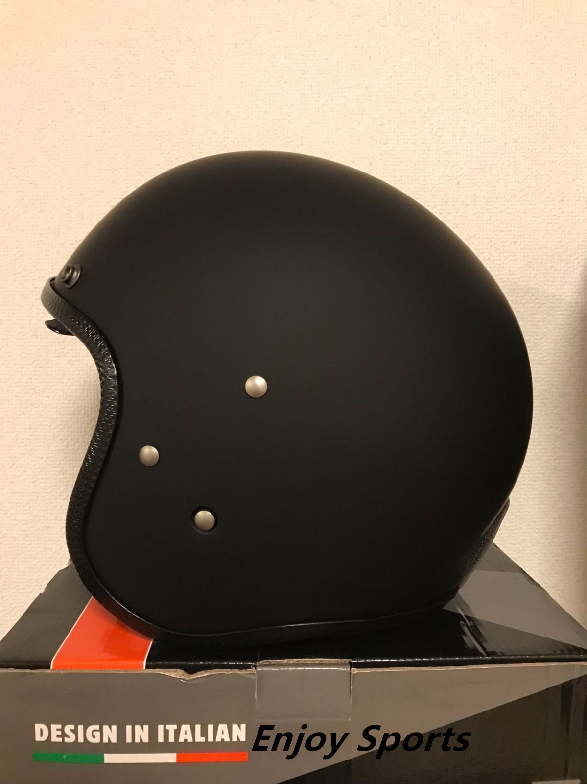 FRP艶消しブラックジェットヘルメットXL59-60cm内蔵レンズ人気ジェットヘルメット トレロヘルメットバイクヘルメット