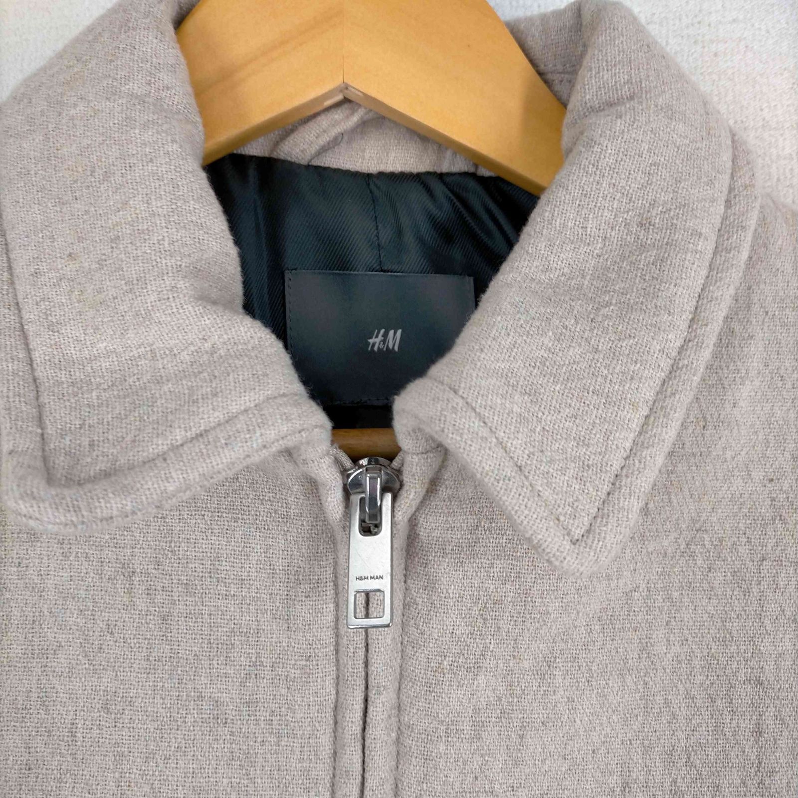 エイチアンドエム H&M ジップアップブルゾン メンズ JPN：S - メルカリ