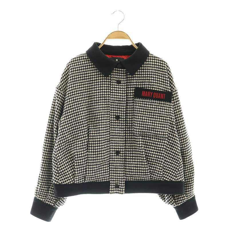 マリークワントブルゾン サテンロゴジップ ブルゾン | マリークワント(MARY QUANT