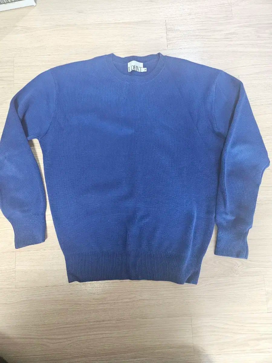 【雷市場（ポンジャン）商品韓国直送】 (測定値) ロング LOHNT ニット セーター 青 サイズ M