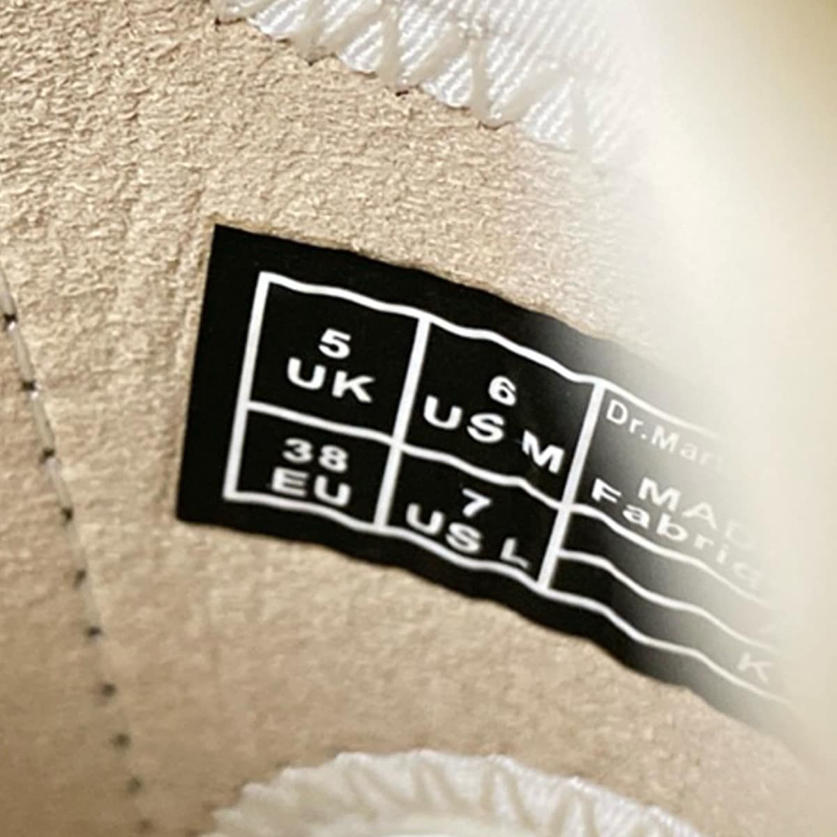 Dr.Martens ドクターマーチン サンダル UK 5 レディース - アイボリー×ベージュ KIN-KAAI_COM