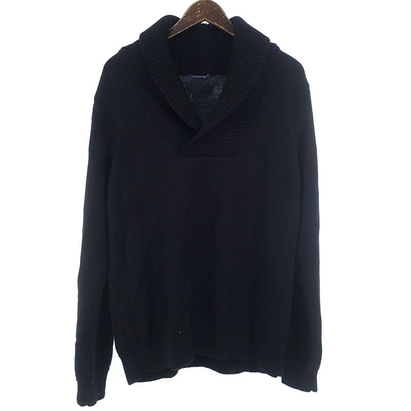 定価4 2万 junhashimoto TALY YARN SHAWL COLLAR PULLOVER KNIT