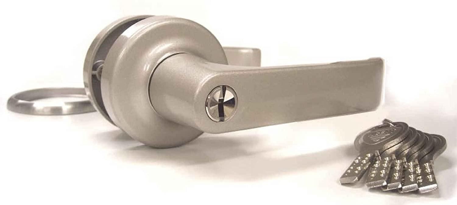 2営業日で発送 大黒製作所 AGENT LS-100 取替用レバーハンドル 1スピンドル型 鍵付用