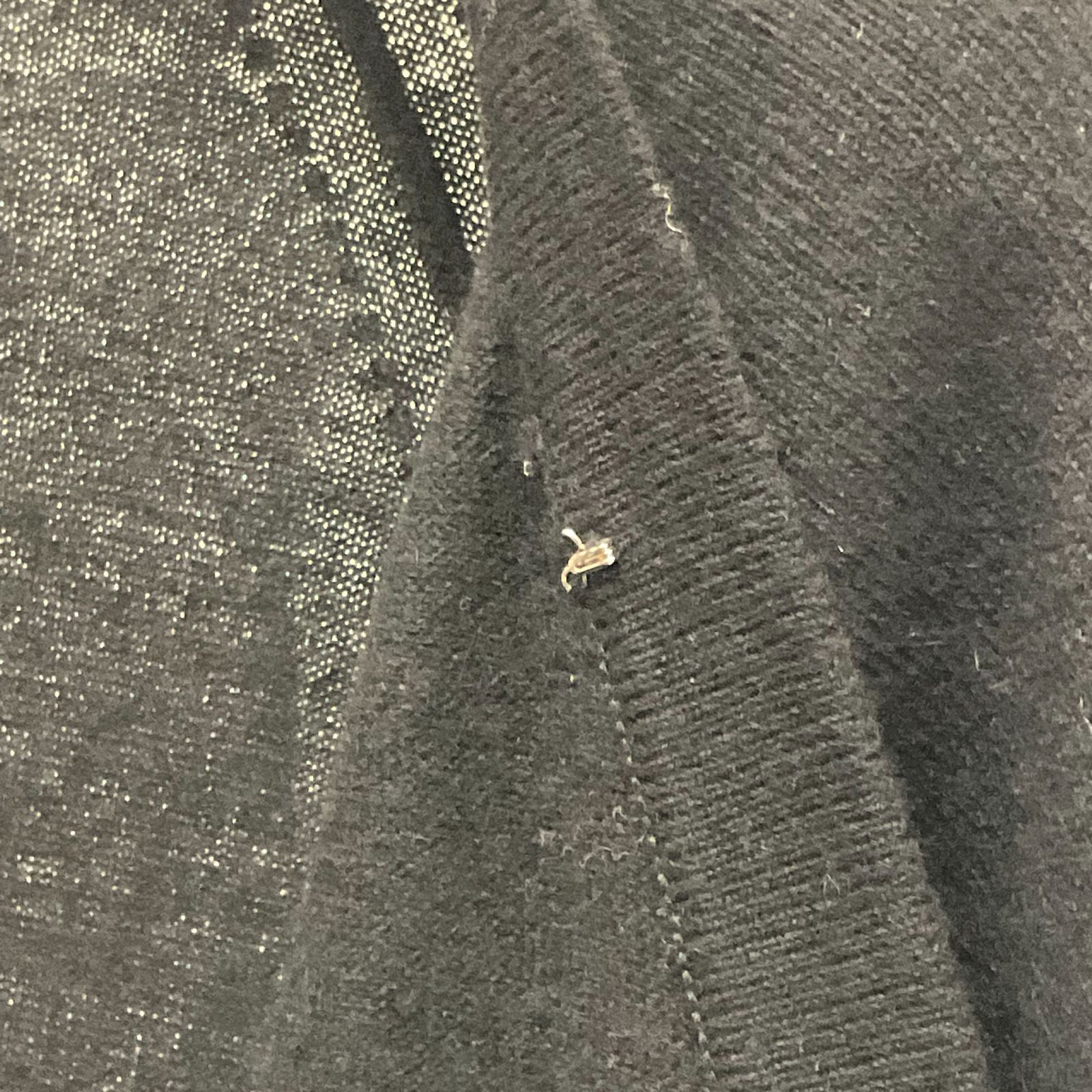 ニットカーディガン ウールナイロン