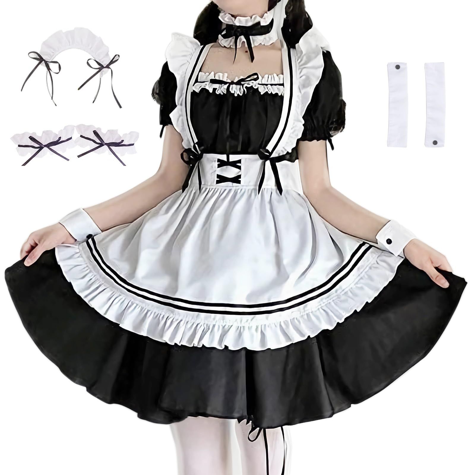 死神坊ちゃんと黒メイド アリス コスプレ衣装
